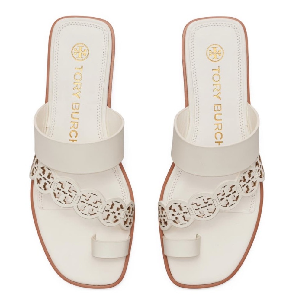 SOLD! Tory Burch White Sandals